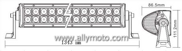 288W LED Light Bar 2012